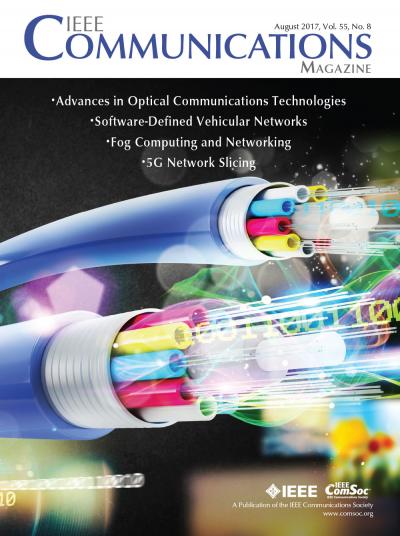 IEEE Communications Magazine August 2017 Cover