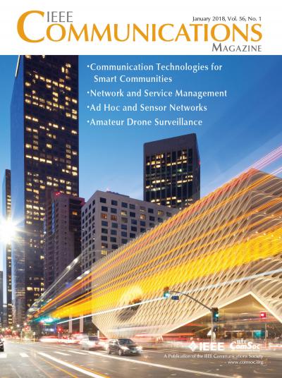 IEEE Communications Magazine January 2018 Cover	