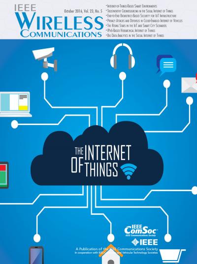 IEEE Wireless Communications October 2016 Cover	