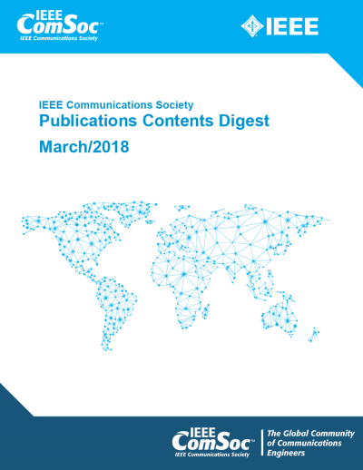 Publications Contents Digest March 2018 Cover