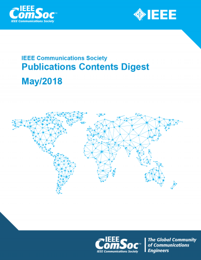 Publications Contents Digest May 2018 Cover