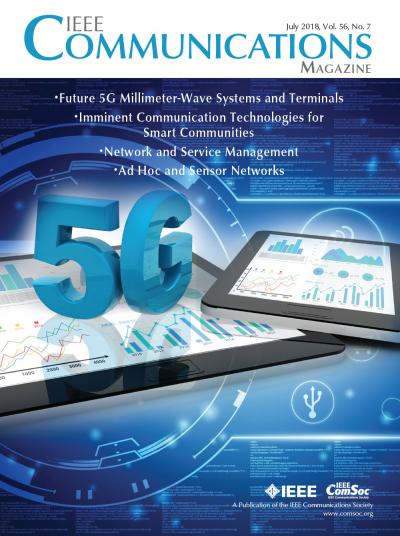 IEEE Communications Magazine July 2018 Cover