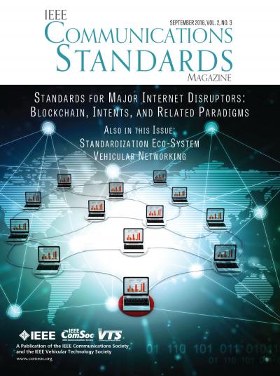 IEEE Communications Standards Magazine September 2018 Cover