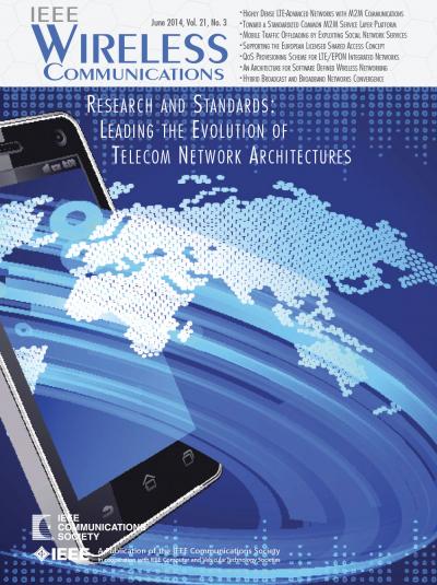 IEEE Wireless Communications June 2014 Cover