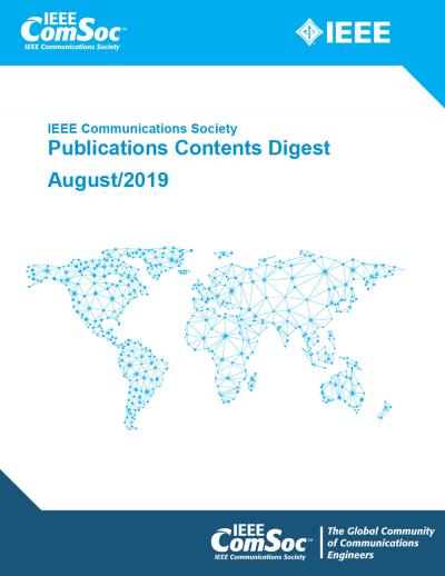 Publications Contents Digest August 2019 Cover
