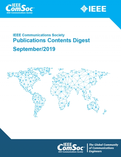 Publications Contents Digest September 2019 Cover