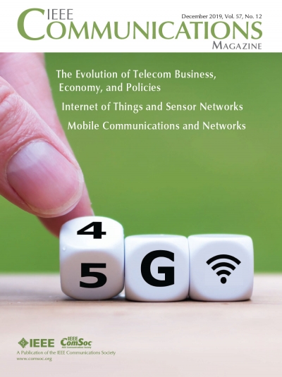 IEEE Communications Magazine December 2019 Cover