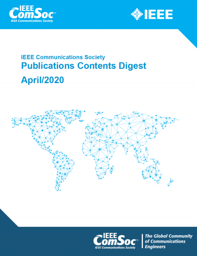 Publications Contents Digest April 2020 Cover