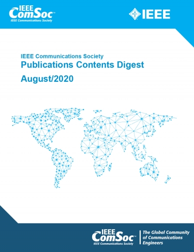 Publications Contents Digest August 2020 Cover