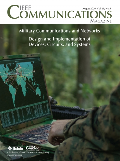 IEEE Communications Magazine August 2020 Cover