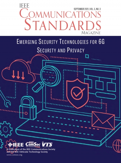 IEEE Communications Standards Magazine September 2021 Cover