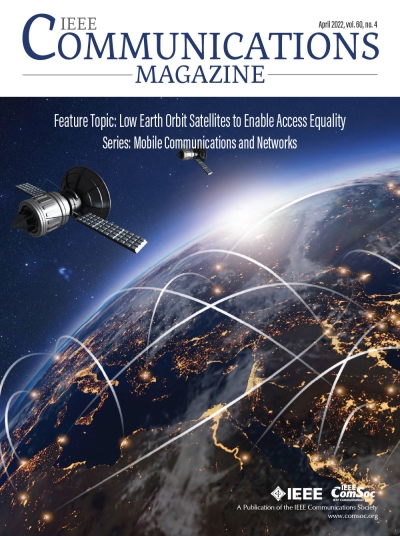 IEEE Communications Magazine April 2022 Cover