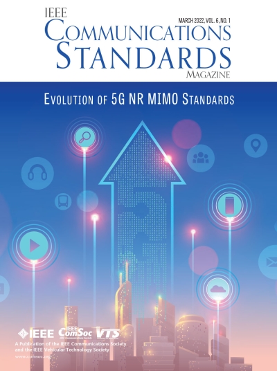IEEE Communications Standards Magazine March 2022 Cover