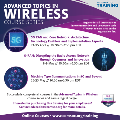 Advanced Topics in Wireless Course Series banner