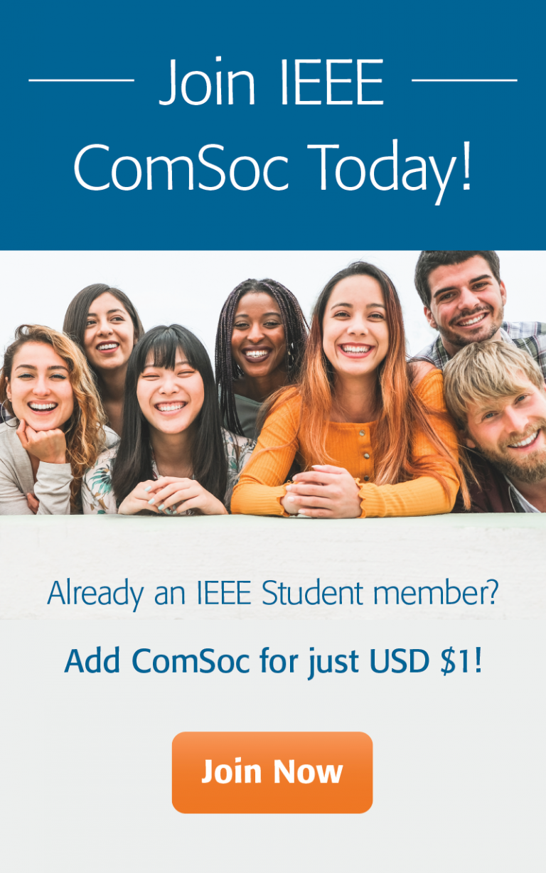 IEEE Comoc Membership for Students Banner