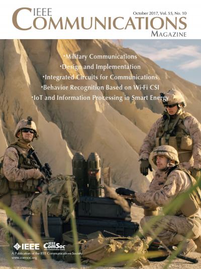 IEEE Communications Magazine October 2017 Cover