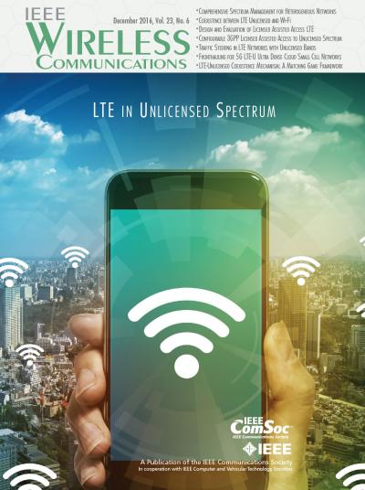 IEEE Wireless Communications December 2016 Cover