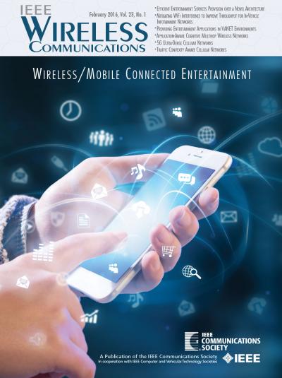 IEEE Wireless Communications February 2016 Cover