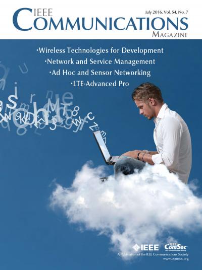 IEEE Communications Magazine July 2016 Cover