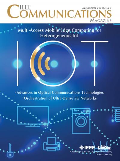 IEEE Communications Magazine August 2018 Cover