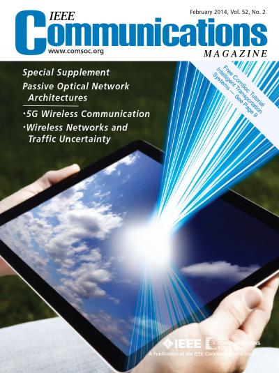 IEEE Communications Magazine February 2014 Cover