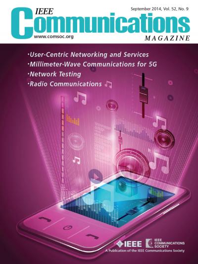 IEEE Communications Magazine September 2014 Cover