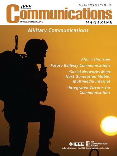 IEEE Communications Magazine October 2015 Cover
