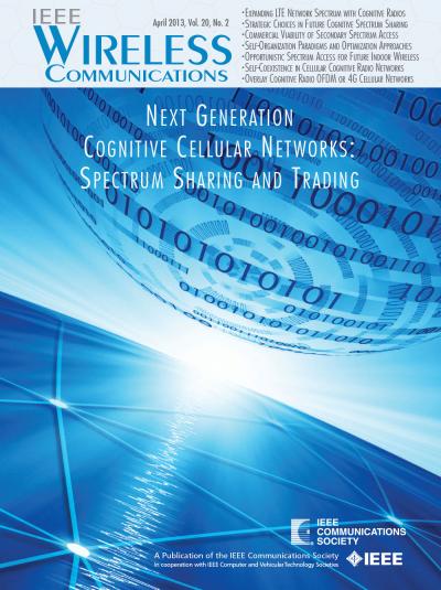 IEEE Wireless Communications April 2013 Cover