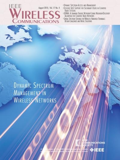 IEEE Wireless Communications August 2010 Cover