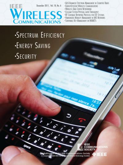 IEEE Wireless Communications December 2011 Cover