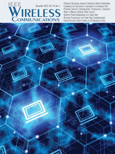 IEEE Wireless Communications December 2012 Cover