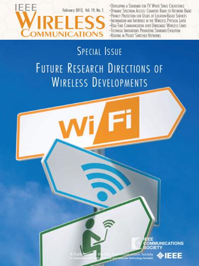 IEEE Wireless Communications February 2012 Cover