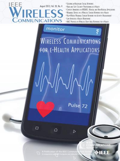 IEEE Wireless Communications August 2013 Cover