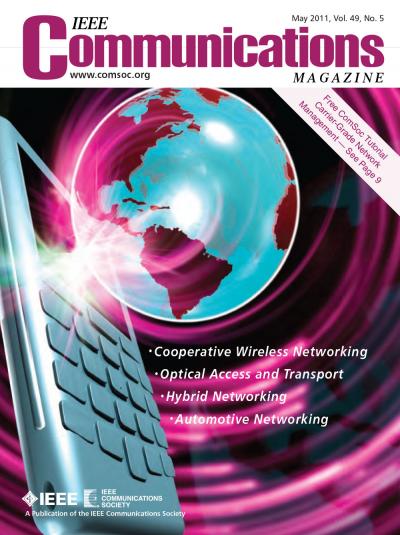 IEEE Communications Magazine May 2011 Cover