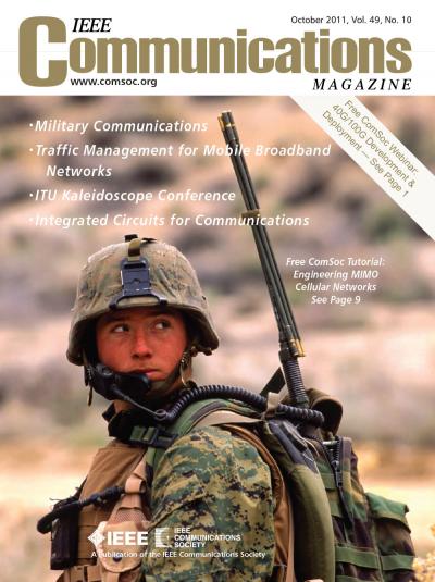 IEEE Communications Magazine October 2011 Cover