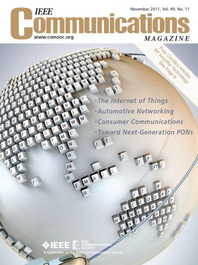 IEEE Communications Magazine November 2011 Cover