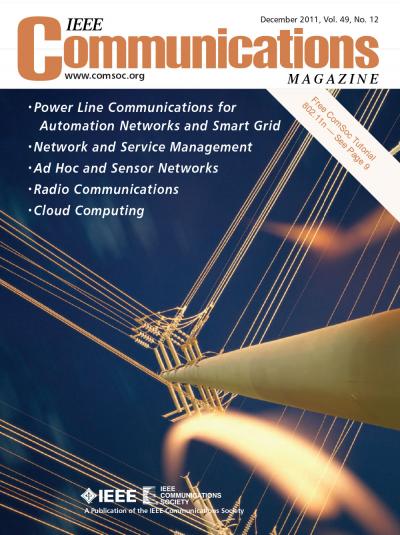 IEEE Communications Magazine December 2011 Cover