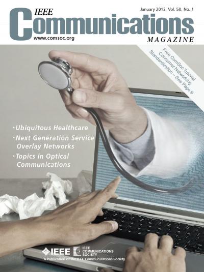 IEEE Communications Magazine January 2012 Cover