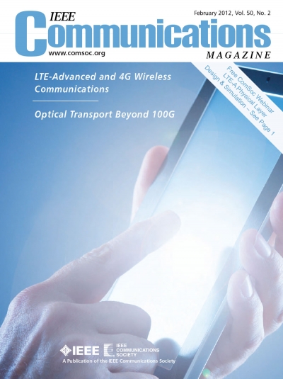 IEEE Communications Magazine February 2012 Cover