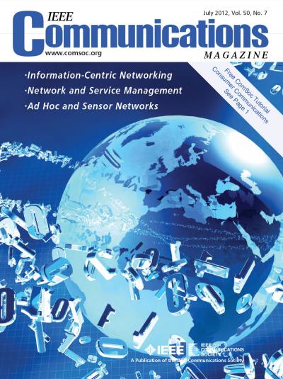 IEEE Communications Magazine July 2012 Cover