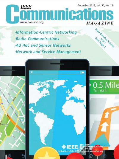 IEEE Communications Magazine December 2012 Cover