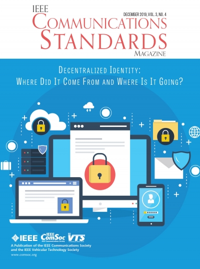 IEEE Communications Standards Magazine December 2019 Cover