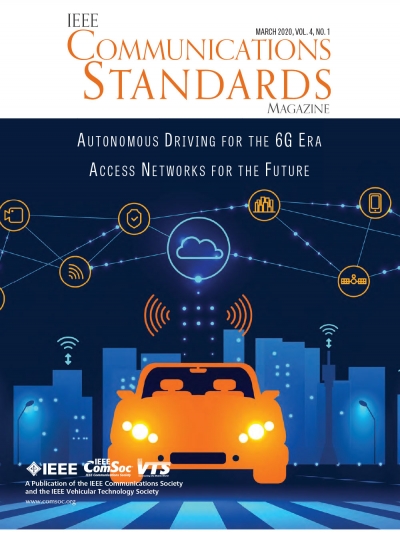 IEEE Communications Standards Magazine March 2020 Cover