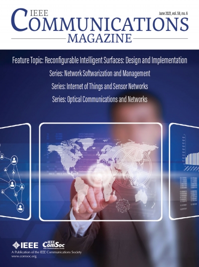 IEEE Communications Magazine June 2021 cover