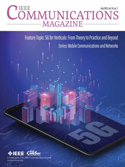 IEEE Communications Magazine July 2021 Cover