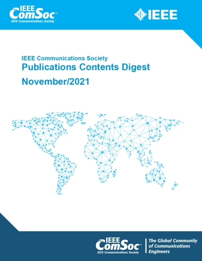 Publications Contents Digest November 2021 Cover