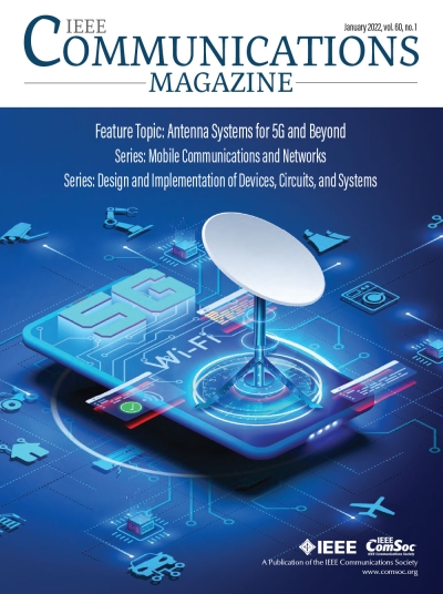 IEEE Communications Magazine January 2022 Cover