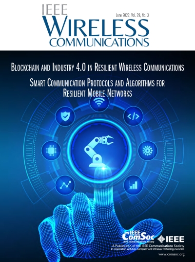 IEEE Wireless Communications June 2022 Cover
