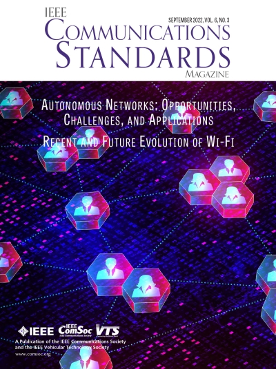 IEEE Communications Standards Magazine September 2022 Cover
