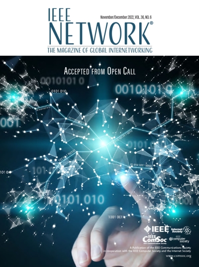 IEEE Network November 2022 Cover